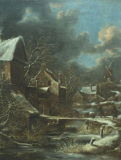 Klaes Molenaer Winter landscape